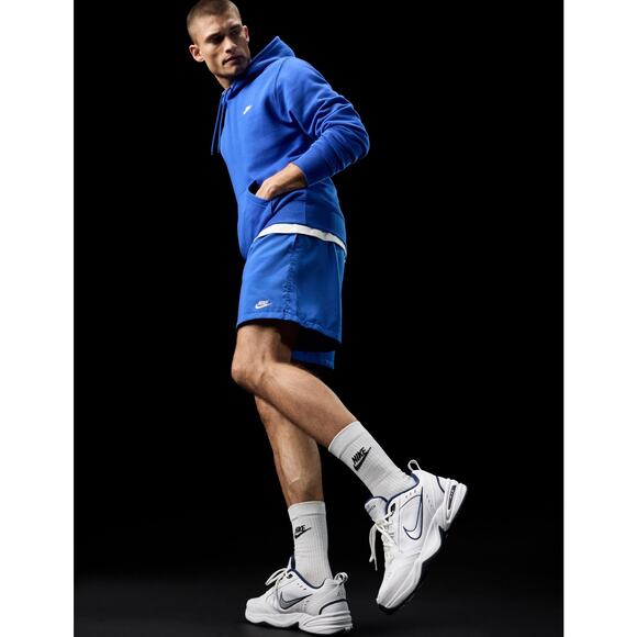 NWT Nike Men\'s Air Monarch IV Cross Trainer,White/Silver/Midnight Navy, 12 US main image 3